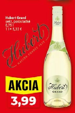 Hubert Grand sekt, polosladké
