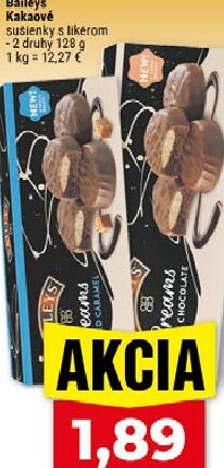 Baileys Kakaové sušienky s likérom