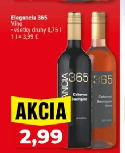 Elegancia 365 Víno