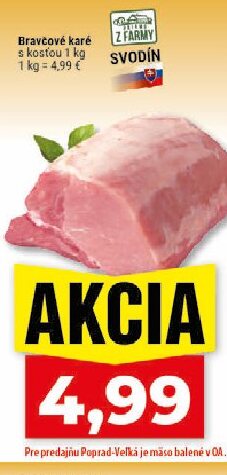 Bravčové karé s kosťou