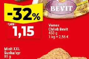 Vamex Chlieb Bevit
