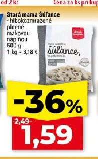 Stará mama Súľance plnené makovou náplňou