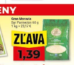 Gran Moravia Syr Parmezán