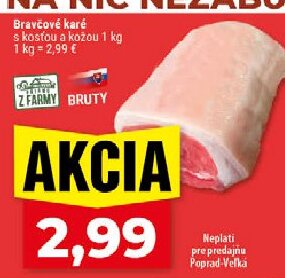 Bravčové karé s kosťou a kožou