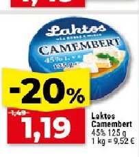 Laktos Camembert 45%