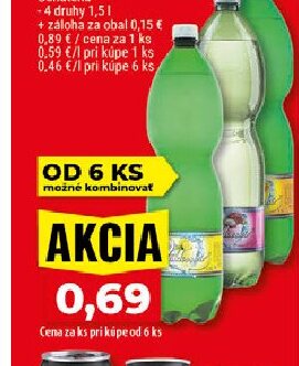 Baldovská minerálna voda Ochutená