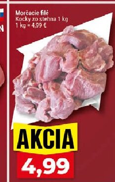 Morčacie filé Kocky zo stehna