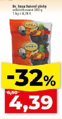 Dr. Ensa Sušené slivky odkôstkované