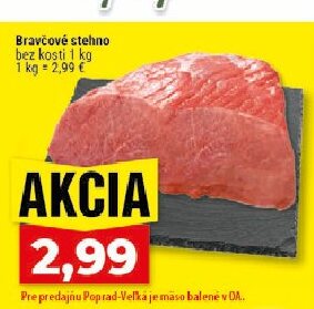 Bravčové stehno bez kosti