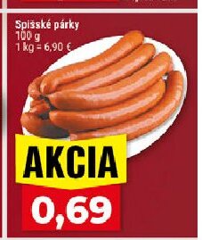 Spišské párky