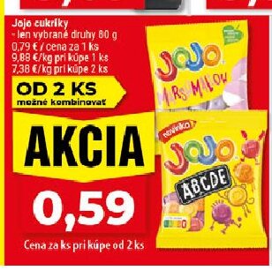 Jojo cukríky