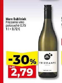 More Bubliniek Frizzante víno polosuché