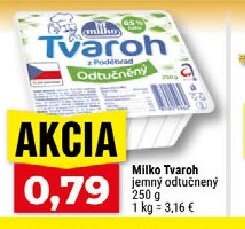 Milko Tvaroh jemný odtučnený