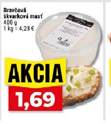Bravčová škvarková masť