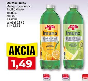 Mattoni Imuno Mango pomaranč, Jablko-kiwi-ananás