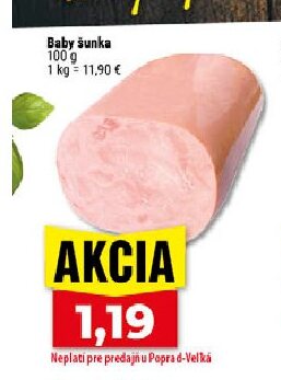 Staromestská Baby šunka