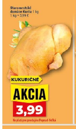 Staromestské domáce Kurča