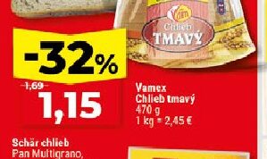 Vamex Chlieb tmavý