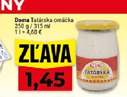 Doma Tatárska omáčka