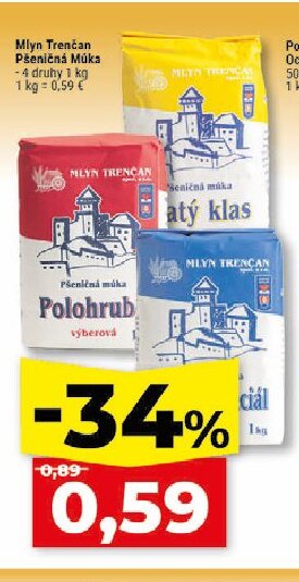 Mlyn Trenčan Pšeničná Múka