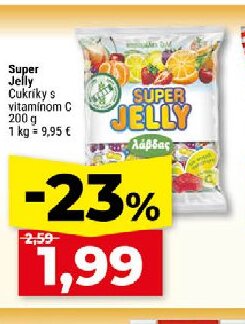 Super Jelly Cukríky s vitamínom C