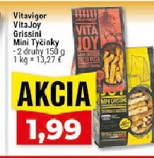 Vitavigor VitaJoy Grissini Mini Tyčinky