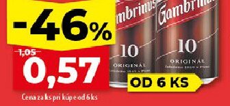 Gambrinus Original 10%