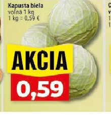 Kapusta biela voľná