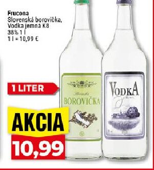 Frucona Slovenská borovička, Vodka jemná