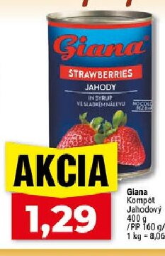 Giana Kompót Jahodový