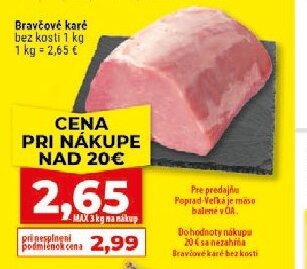 Bravčové karé bez kosti