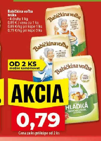 Babičkina voľba Múka