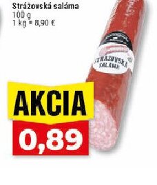Strážovská saláma