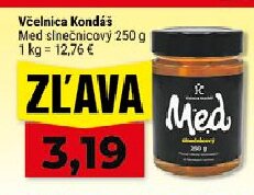Včelnica Kondáš Med slnečnicový