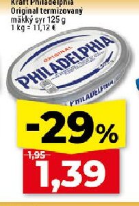 Kraft Philadelphia Original termizovaný mäkký syr