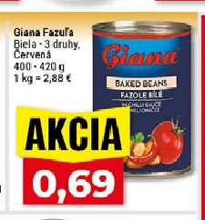 Giana Fazuľa Biela