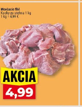 Morčacie filé Kocky zo stehna