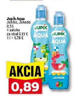 Jupík Aqua Jablko, Jahoda