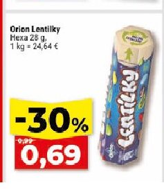 Orion Lentilky Hexa