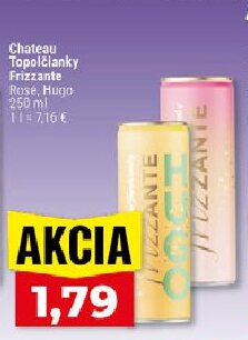 Chateau Topolčianky Frizzante Rosé, Hugo