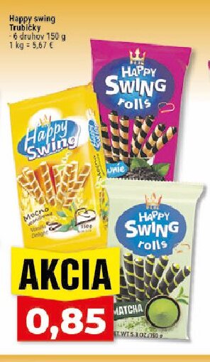 Happy swing Trubičky