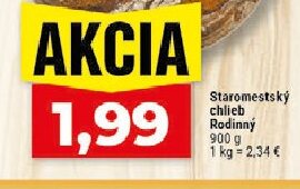 Staromestský chlieb Rodinný