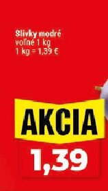 Slivky modré