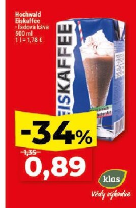 Hochwald Eiskaffee - ľadová káva