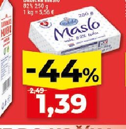 Babička maslo 82%