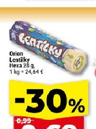 Orion Lentilky Hexa