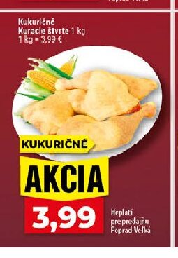 Kukuričné Kuracie štvrte