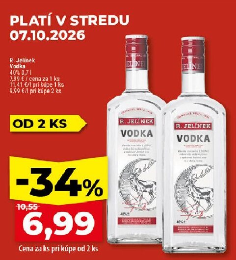 R. Jelínek Vodka 40%