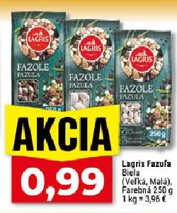 Lagris Fazuľa Biela