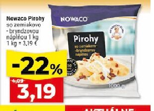 Nowaco Pirohy so zemiakovo-bryndzovou náplňou
